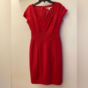Banana Republic Wool Cap Sleeve Dress